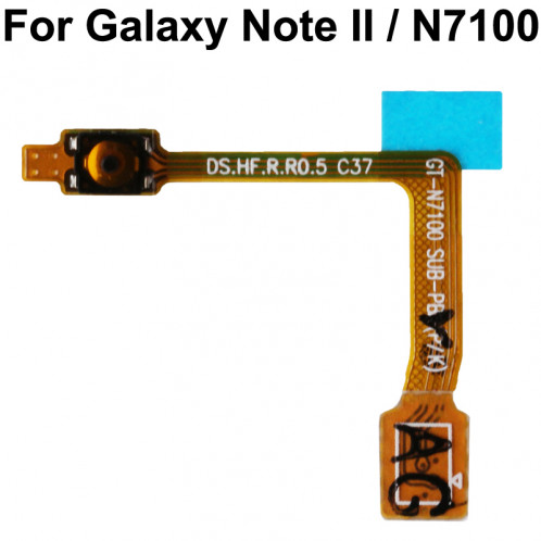 Câble de câble de bouton d'alimentation d'origine pour Samsung Galaxy Note II / N7100 SC70181938-03