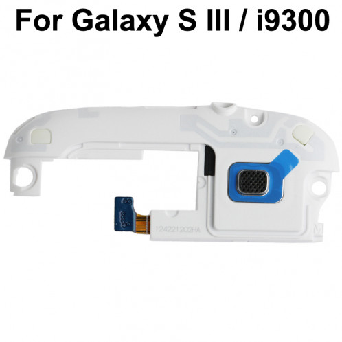 iPartsBuy Original 2 en 1 Haut-Parleur + Sonnerie pour Samsung Galaxy S III / i9300 (Blanc) SI023W1483-03