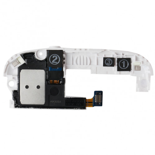 iPartsBuy Original 2 en 1 Haut-Parleur + Sonnerie pour Samsung Galaxy S III / i9300 (Blanc) SI023W1483-03