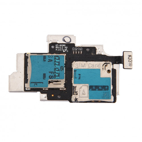 iPartsBuy Card Reader Contacter Flex Câble pour Samsung Galaxy S4 Actif / i9295 SI7074884-04