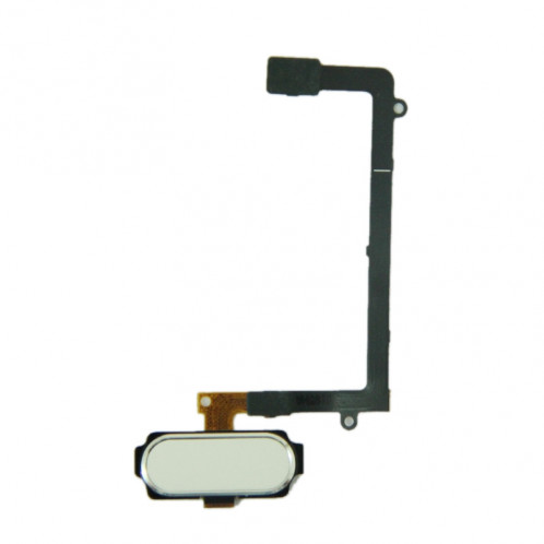 iPartsBuy Accueil Bouton Câble Flex avec Identification d'Empreinte Digitale pour Galaxy S6 bord / G925 (Blanc) SI007W1488-04