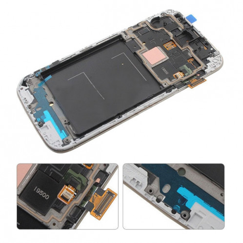 iPartsAcheter pour Samsung Galaxy S4 CDMA / i545 Écran LCD Original + Écran Tactile Digitizer Assemblée avec Cadre (Noir) SI503B26-07