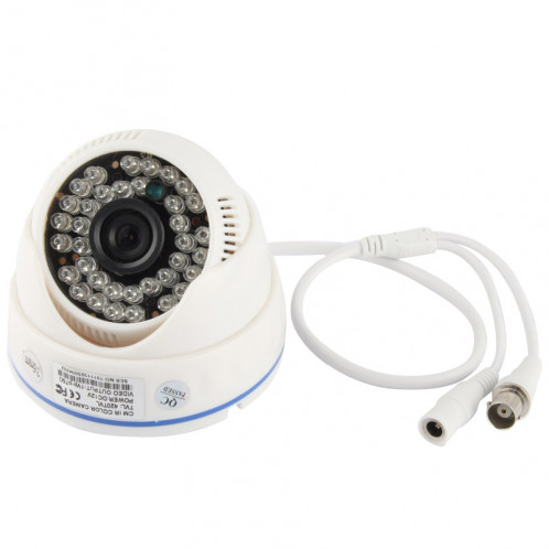 Caméra infrarouge matérielle de couleur d'ABS de lentille de CMOS 420TVL 3,6mm avec 36 LED, distance d'IR: 20m SH02491394-08