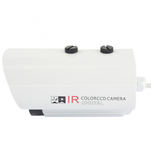 Caméra infrarouge de couleur de matériel en métal de lentille en métal de lentille de CMOS 420TVL 6mm avec 3 LED, distance d'IR: 20m SH02861644-07