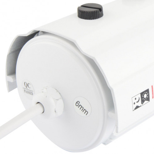 Caméra infrarouge de couleur de matériel en métal de lentille en métal de lentille de CMOS 420TVL 6mm avec 3 LED, distance d'IR: 20m SH02861644-07