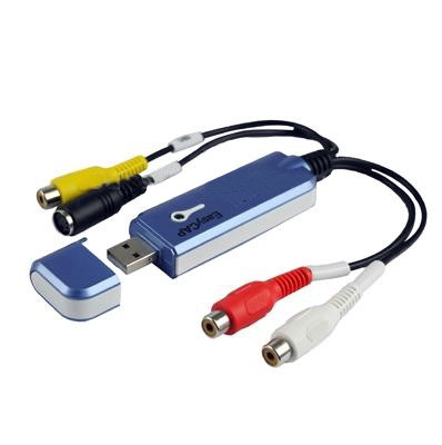 Capture et montage vidéo Easycap USB 2.0 avec audio (prend en charge NTSC / PAL / SECAM, format vidéo) (bleu) SH0905824-06