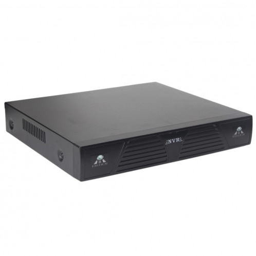 Enregistreur vidéo numérique HDD réseau N4 / 1U-M 4CH H.264 DVR, prise en charge VGA / RJ45 NET / USB 2.0 (noir) SH20191762-05