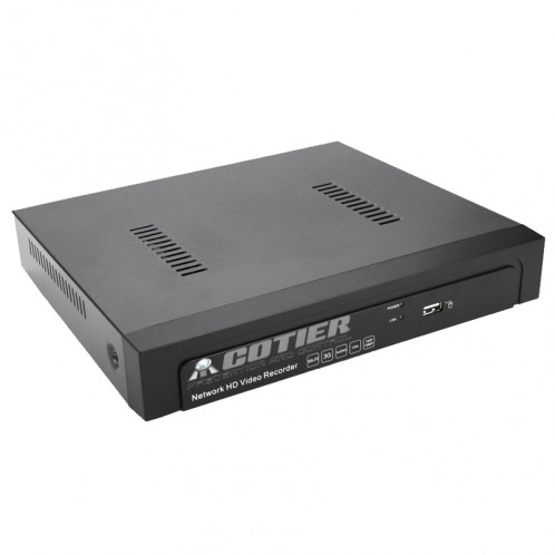 Enregistreur vidéo numérique COTIER N4 / 1U-POE 4CH HDD NVR, support VGA / HDMI / USB SC35421296-09