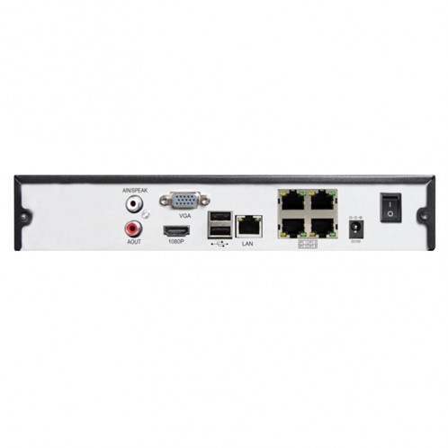 Enregistreur vidéo numérique COTIER N4 / 1U-POE 4CH HDD NVR, support VGA / HDMI / USB SC35421296-09