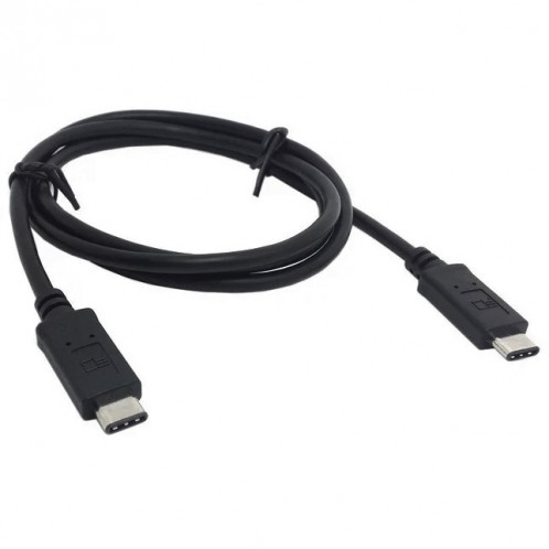 Connecteur mâle USB 3.1 Type C 1 m vers câble de données d'extension mâle, Pour tablette et téléphone portable et disque dur (noir) SH0146513-06