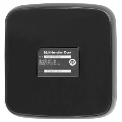 Station de chargement de bureau avec fonction de synchronisation des données micro USB pour HTC One M8 (noir) SH0221984-07