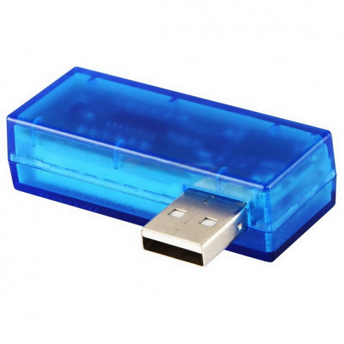 Docteur de charge USB / Testeur de courant pour téléphones portables / tablettes (bleu) SH07051810-07