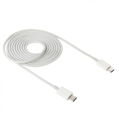 Connecteur mâle USB-C / Type-C 3.1 de 2 m vers câble de données d'extension mâle, 2 m USB-C / Type-C 3.1 connecteur mâle vers câble de données d'extension mâle (blanc) SH014W1429-07