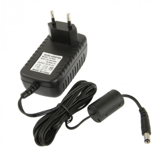 Adaptateur secteur de haute qualité AC 100-240V à DC 6V 2A, embouts: 5,5 x 2,1 mm, longueur du câble: 1,1 m (noir) SH5003848-04