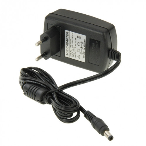 Adaptateur secteur de haute qualité AC 100-240V à DC 9V 2A, embouts: 5,5 x 2,1 mm, longueur du câble: 1 m SH5009626-05