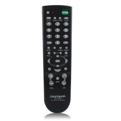 Télécommande universelle pour téléviseur Chunghop (RM-139ES) (noire) SC10111672-05