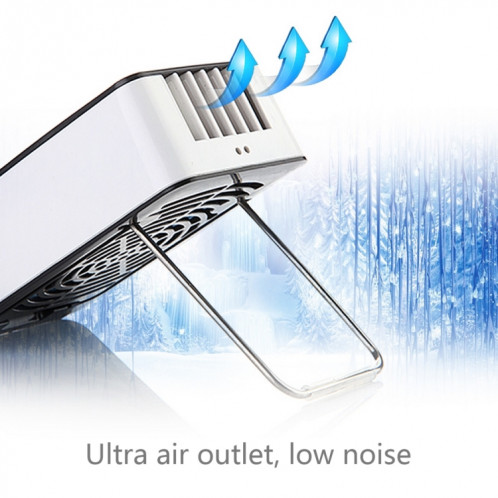 Ventilateur de climatisation USB à main avec support (noir) SH227B540-07