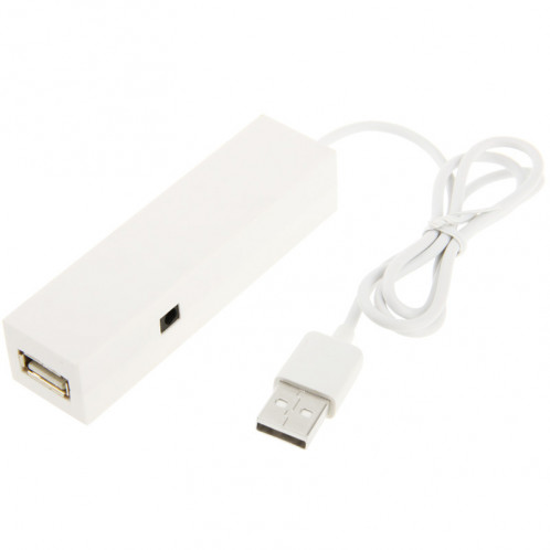 HUB USB 2.0 haute vitesse 4 ports avec commutateur, plug and play (blanc) SH207W192-05