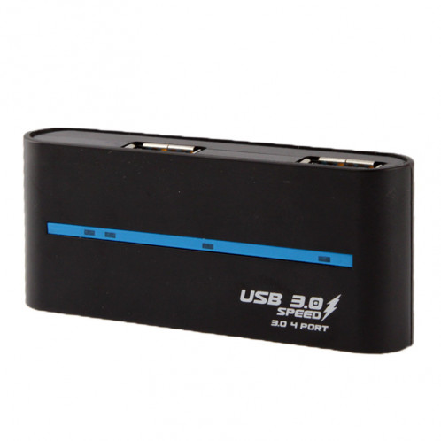 4 ports USB 3.0 Vitesse 480Mbps HUB (Noir) S410301772-05