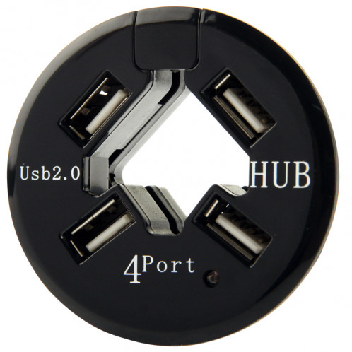 4 Ports USB 2.0 Haute Vitesse HUB (Noir) S41075439-05