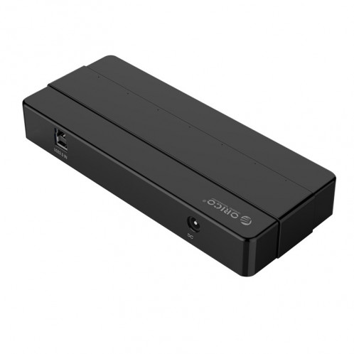 Orico H7928-U2-V1 Bureau 7 Ports USB 2.0 HUB avec adaptateur secteur (Noir) SO30521624-012