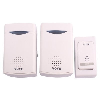 Carillon de porte sans fil à télécommande avec double récepteur SH0122166-07