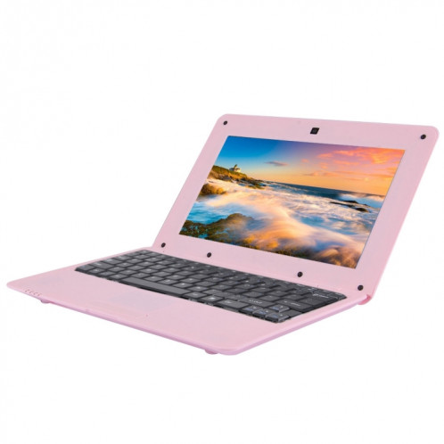 10.1 pouces Netbook PC, 1 Go + 8 Go, TDD-10.1 Android 5.6GHZ ALLWINNER A33 Quad Core 1.6GHz, BT, WiFi, SD, RJ45 (rose) SH406F933-011