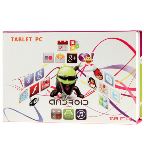 7.0 pouces Tablet PC, 512 Mo + 8 Go, 3G appel téléphonique Android 6.0, SC7731 Quad Core, OTG, double SIM, GPS, WIFI, Bluetooth (Noir) S7574B249-08