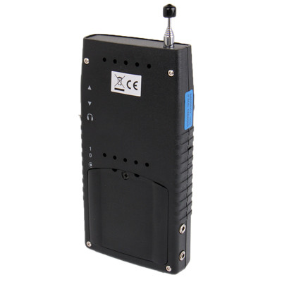 Détecteur de signal RF / Détecteur de caméra sans fil et filaire / Détecteur de bogues / Dispositifs de radiofréquence avec affichage de la sensibilité numérique (SH-055U8L) (Noir) SH101289-09