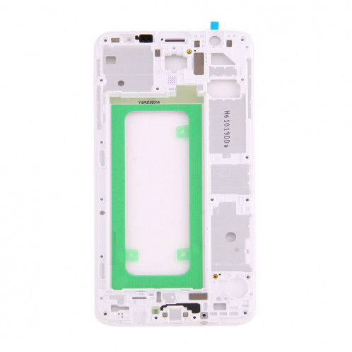 iPartsAcheter pour Samsung Galaxy On7 (2016) / G6100 & J7 Premier moyen cadre lunette (blanc) SI499W1962-06