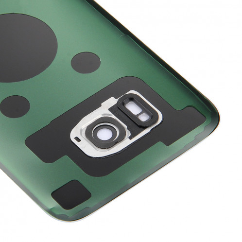 iPartsAcheter pour Samsung Galaxy S7 bord / G935 couvercle arrière de la batterie d'origine avec la lentille de caméra (blanc) SI04WL646-06