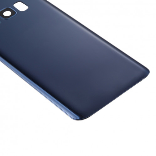 iPartsAcheter pour Samsung Galaxy S8 / G950 couvercle arrière de la batterie avec couvercle de la caméra et adhésif (bleu) SI38LL673-06