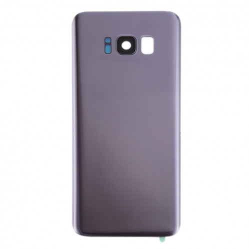 iPartsAcheter pour Samsung Galaxy S8 + / G955 couvercle arrière de la batterie avec la couverture de la lentille de la caméra et Adhésif (Orchid Grey) SI39HL1127-06