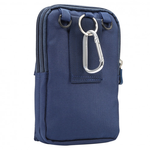 Sac de transport d'épaule de cas de style vertical des hommes de polyester de 6.4 pouces et ci-dessous avec le trou de ceinture et la boucle s'élevante pour l'iPhone, Samsung, Sony, Huawei, Meizu, Lenovo, SH646D288-011