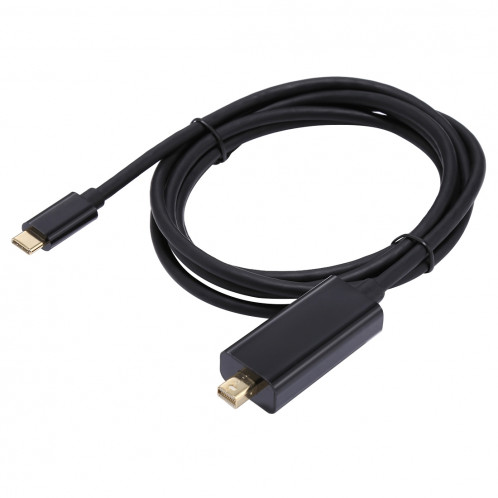 Câble Adaptateur Mâle DisplayPort Mâle vers USB-C / Type C Cm 1,8 M SH0731738-05