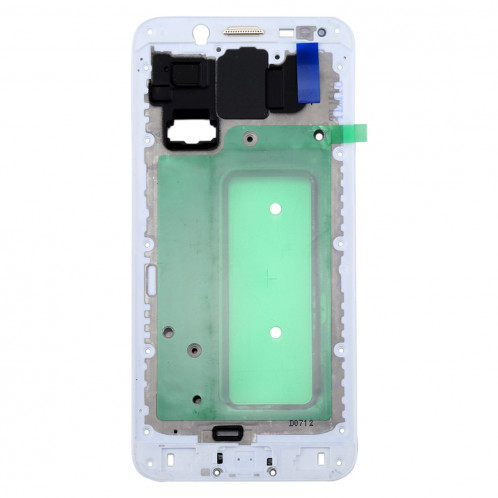 iPartsBuy Samsung Galaxy C8 Boîtier Avant Cadre LCD Cadre Lunette (Blanc) SI891W968-06