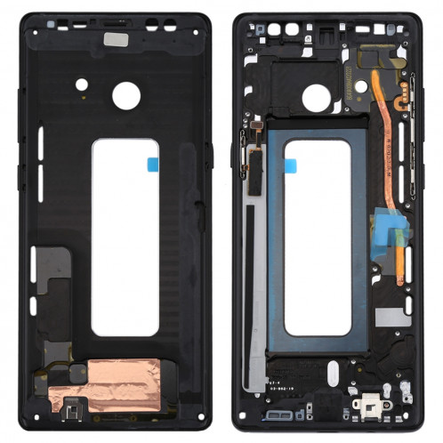 iPartsBuy Samsung Galaxy Note 8 / N950 Boîtier Avant Cadre LCD Cadre Lunette (Noir) SI899B1440-06