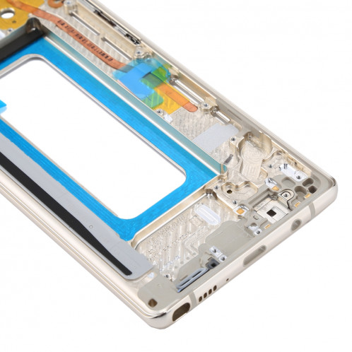 iPartsBuy Samsung Galaxy Note 8 / N950 Boîtier Avant Cadre LCD Cadre Lunette (Or) SI899J1038-06