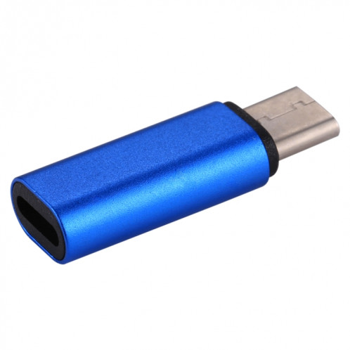 Adaptateur de coque métallique mâle 8 broches vers USB-C / Type-C, Adaptateur de coque métallique mâle 8 broches vers USB-C / Type-C (bleu) SH258L159-07