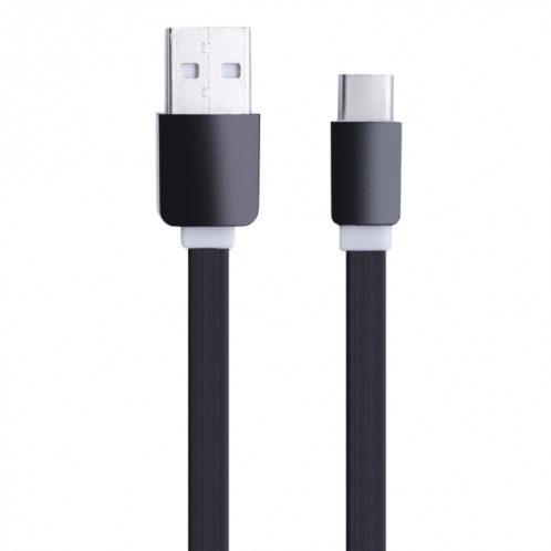 1m 2A 110 fils de cuivre câble rétractable USB-C / Type-C vers USB câble de charge de synchronisation de données, Câble de chargement de synchronisation de données USB-C / Type-C vers USB rétractable de 1 m 2 A SH425B1104-06