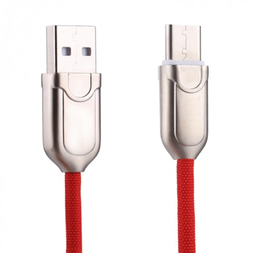 Câble de chargeur rapide de synchronisation de données USB-C / Type-C vers USB 2.0 1 m 2 A, Câble de chargeur rapide de synchronisation de données USB-C / Type-C vers USB 2.0 de 1 m 2 A (rouge) SH937R1476-06