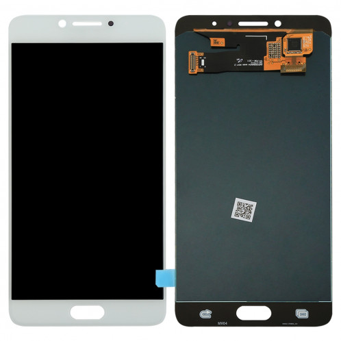 iPartsAcheter pour Samsung Galaxy C7 Pro / C7010 Original Écran LCD + Écran Tactile Digitizer Assemblée (Blanc) SI66WL1642-06