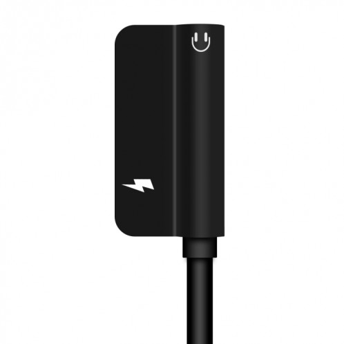 ENKAY Hat-ptince Type-C à Type-C et câble adaptateur audio de charge Jack 3,5 mm, Pour Galaxy, HTC, Google, LG, Sony, Huawei, Xiaomi, Lenovo et autres téléphones Android (noir) SE309B132-010