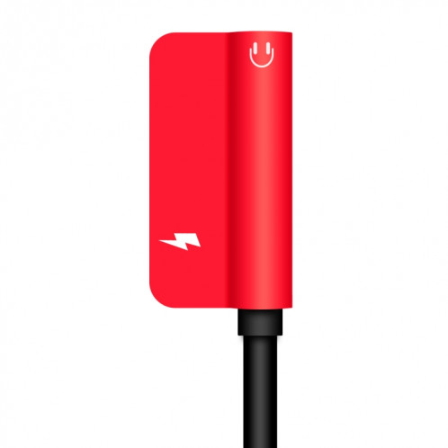 ENKAY Hat-ptince Type-C à Type-C et câble adaptateur audio de charge Jack 3,5 mm, Pour Galaxy, HTC, Google, LG, Sony, Huawei, Xiaomi, Lenovo et autres téléphones Android (rouge) SE309R51-010