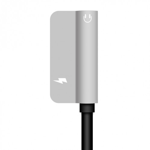 ENKAY Hat-ptince Type-C à Type-C et câble adaptateur audio de charge Jack 3,5 mm, Pour Galaxy, HTC, Google, LG, Sony, Huawei, Xiaomi, Lenovo et autres téléphones Android (argent) SE309S563-010