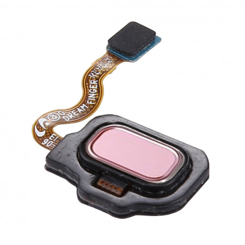 Bouton Flex avec bouton d'empreinte digitale pour Galaxy S8 (or rose) SH19RG1337-05