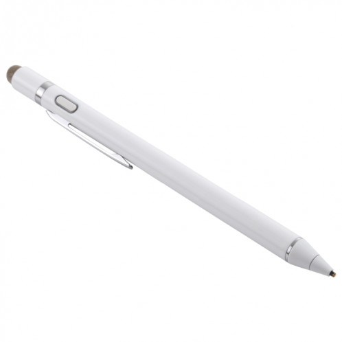 Écran tactile capacitif rechargeable de 1,5 à 2,3 mm, stylet actif (blanc) SH574W819-07