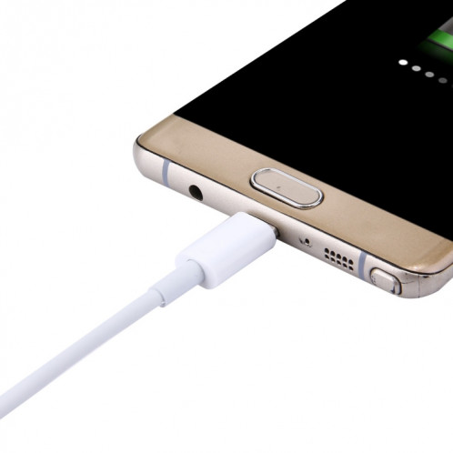 Câble adaptateur 2m 2A USB-C / Type-C 3.1 mâle vers USB-C / Type-C 3.1 mâle, Câble adaptateur USB-C / Type-C 3.1 mâle vers USB-C / Type-C 3.1 mâle 2 m 2 A (Blanc) SH588W1468-08