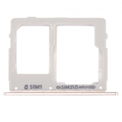 iPartsAcheter pour Samsung Galaxy C7 Pro / C7010 et C5 Pro / C5010 carte SIM plateau + carte SIM / Micro SD (or) SI457J587-04