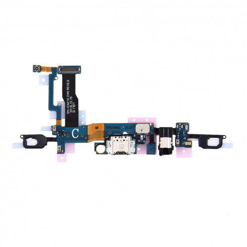 iPartsAcheter pour Samsung Galaxy C5 Pro / C5010 port de charge + Home bouton + Jack Flex câble d'écouteur SI3598975-04